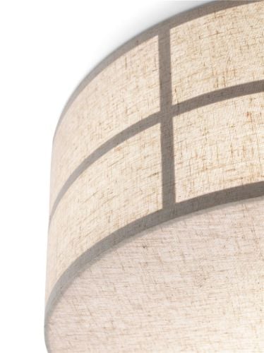 Audo Copenhagen Hashira Deckenleuchte Ø: 50 cm - Roh/Weiß