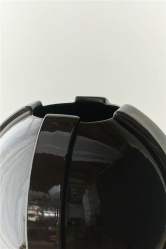 Louise Roe Vinci Vase #01 cm - Dunkelbraun