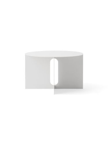 Audo Copenhagen Androgyne Side Table Ø: 63 cm - Ivory Base