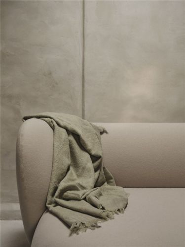 Ferm Living Weaver Plaid 120x170 cm - Graugrün