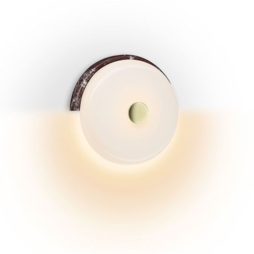 Design By Us Trip Wandleuchte H: 18 cm - Burgunderrot