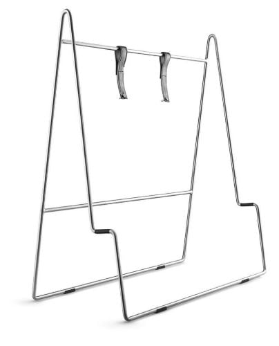 Please Wait To Be Seated Carry TV Stander H: 84 cm - Rustfri Stål