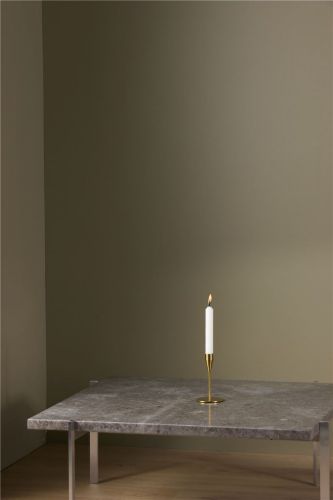 Piet Hein Mars Kerzenständer 14 cm. Messing
