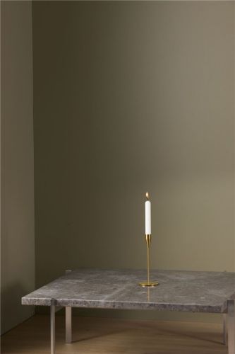 Piet Hein Venus Kerzenständer H: 21 cm - Messing