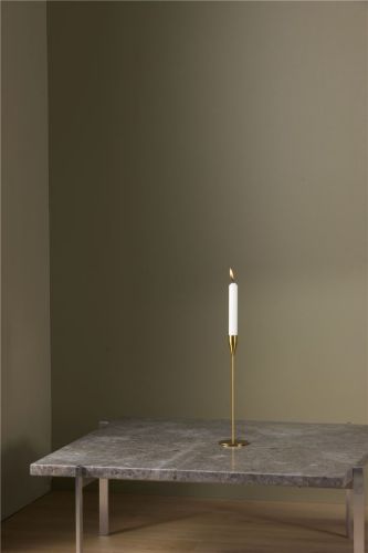 Piet Hein Jupiter Kerzenständer H: 29 cm - Messing