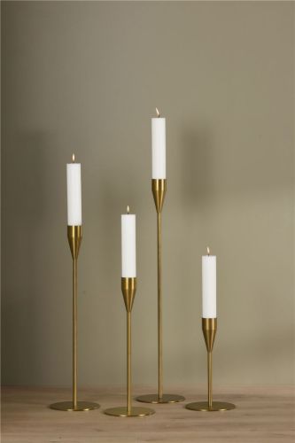 Piet Hein Saturn MAXI Kerzenständer H: 80,5 cm - Messing