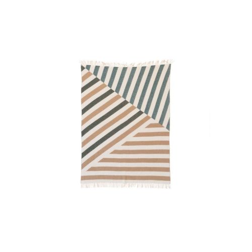 raawii Patch Blanket 150x200 cm - White/Deer/Onyx  