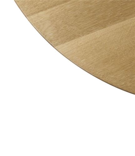 FDB Furniture Esstisch mit Ausziehplatte Unit10 C62E Birke Ø115 cm - Massive Eiche / geölt