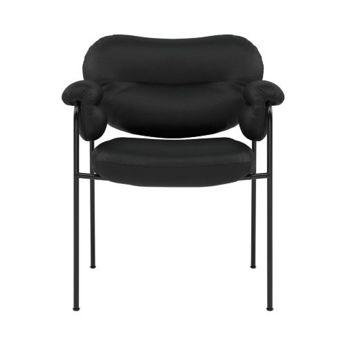 Fogia Bollo Dining Chair H: 79 cm - Black Elmosoft 99999