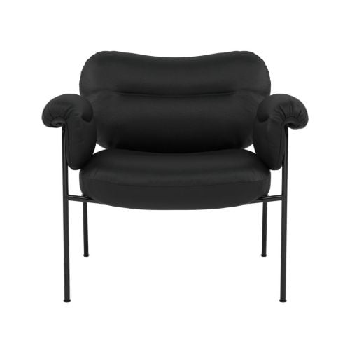 Fogia Bollo Armchair H: 71 cm - Black Elmosoft 99999