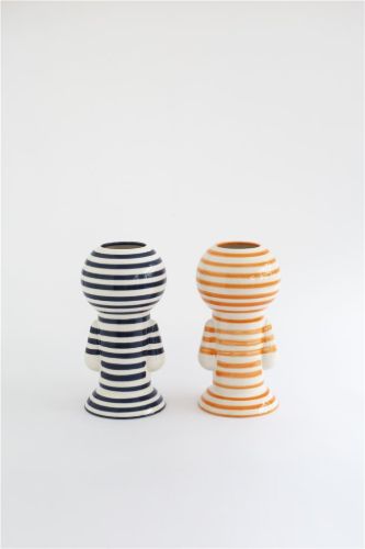 raawii Dummy Vase H: 30 cm - Dunkelblau