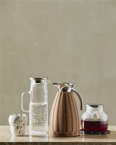 Nordal Celosia Teekanne Ø: 13 cm - Glas 