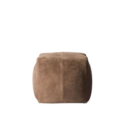 MUUBS Bronx Pouf 50x50 cm - Braun 