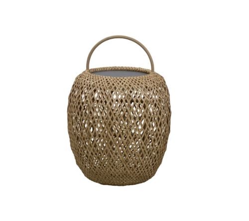 Cane-line Outdoor Illusion Glow Lampe zum Aufhängen – Taupe/Natur