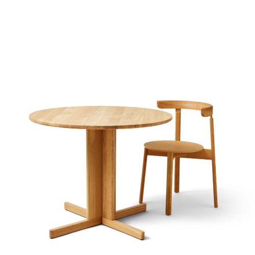 Form & Refine Trefoil Runder Tisch Ø: 90 cm - Eg