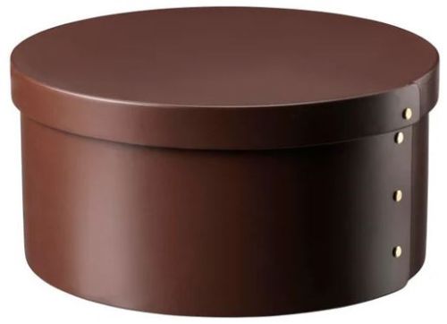 FDB Møbler X3 Drejø Opbevaringsboks Ø: 31 cm - Chokolade Brun 