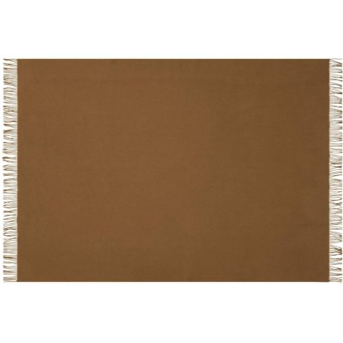 Silkeborg Wool Spinning Season Plaid 130x200 cm - Karamell