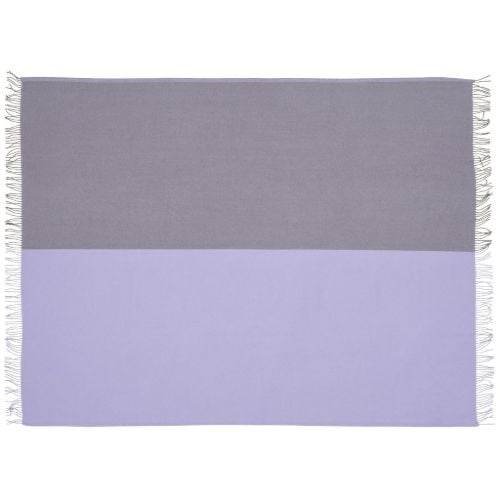 Silkeborg Uldspinderi Secret Plaid 130x190 cm - Ton/Flieder