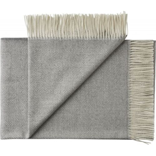 Silkeborg Uldspinderi La Paz Plaid 130x200 cm - Light Grey