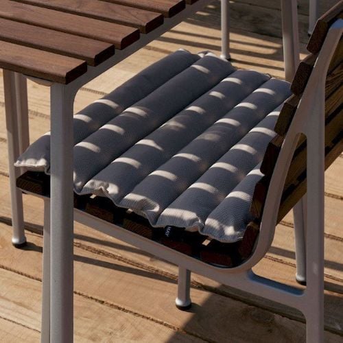 HAY Gestepptes Sitzkissen für Traverse Chair B: 46,5 cm - Beige Sand