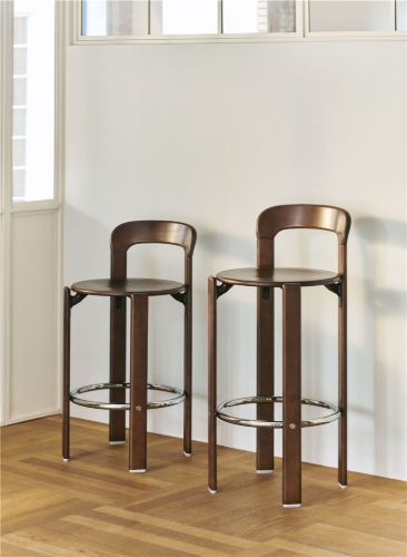 HAY Rey Barhocker H: 75 cm - Umbrabraun 
