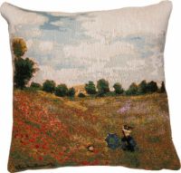 Bild von Poulin Design Claude Monet Pude 48x48 cm - Valmuer