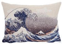 Bild von Poulin Design Hokusai Pude 33x45 cm - La Vague