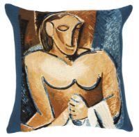 Bild von Poulin Design Picasso Pude 45x45 cm - Akt mit Handtuch (1907)