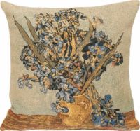 Bild von Poulin Design Vincent Van Gogh Kissen 48x48 cm - Vase mit Iris