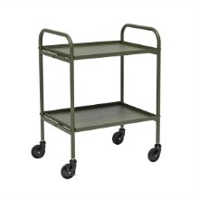 Bild von OYOY Maki Trolley 70x37,5 cm - Stahl/Oliv 