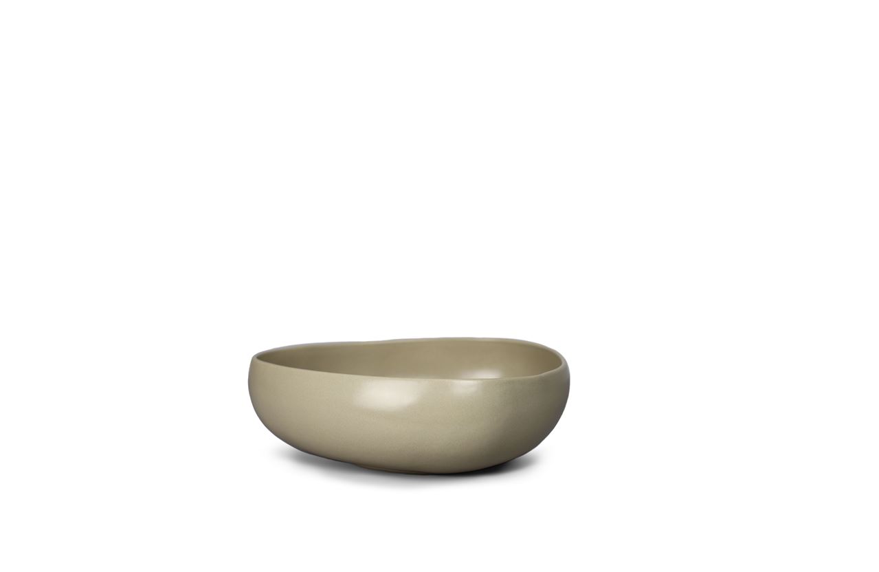 Bild von Ro Collection Signature Bowl X-Large Ø: 30 cm – Steingut/Weicher Sand