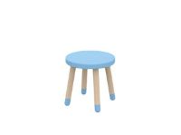 Bild von Flexa Dots Hocker Ø: 30x30 cm - Blauer Himmel