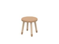 Bild von Flexa Dots Hocker Ø: 30x30 cm - Latte