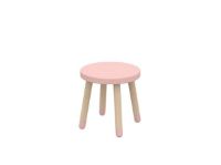 Bild von Flexa Dots Hocker Ø: 30x30 cm - Blushing Pink