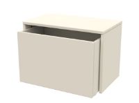 Bild von Flexa Dots Sitzbankbox 60x42 - Creme