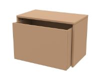 Bild von Flexa Dots Sitzbankbox 60x42 - Latte