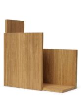 Bild von Ferm Living Stagger Regal quadratisch 30x30 cm - Geölte Eiche