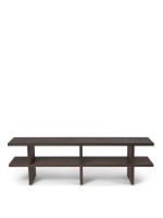 Bild von Ferm Living Kona Bank B: 138 cm - Dunkel gebeizt