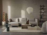 Bild von Ferm Living Stille getufteter Teppich 200x300 cm - Cremeweiß