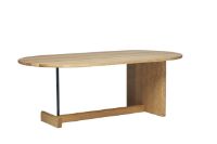 Bild von Fogia Koku Couchtisch Oval 120x60 cm - Eiche