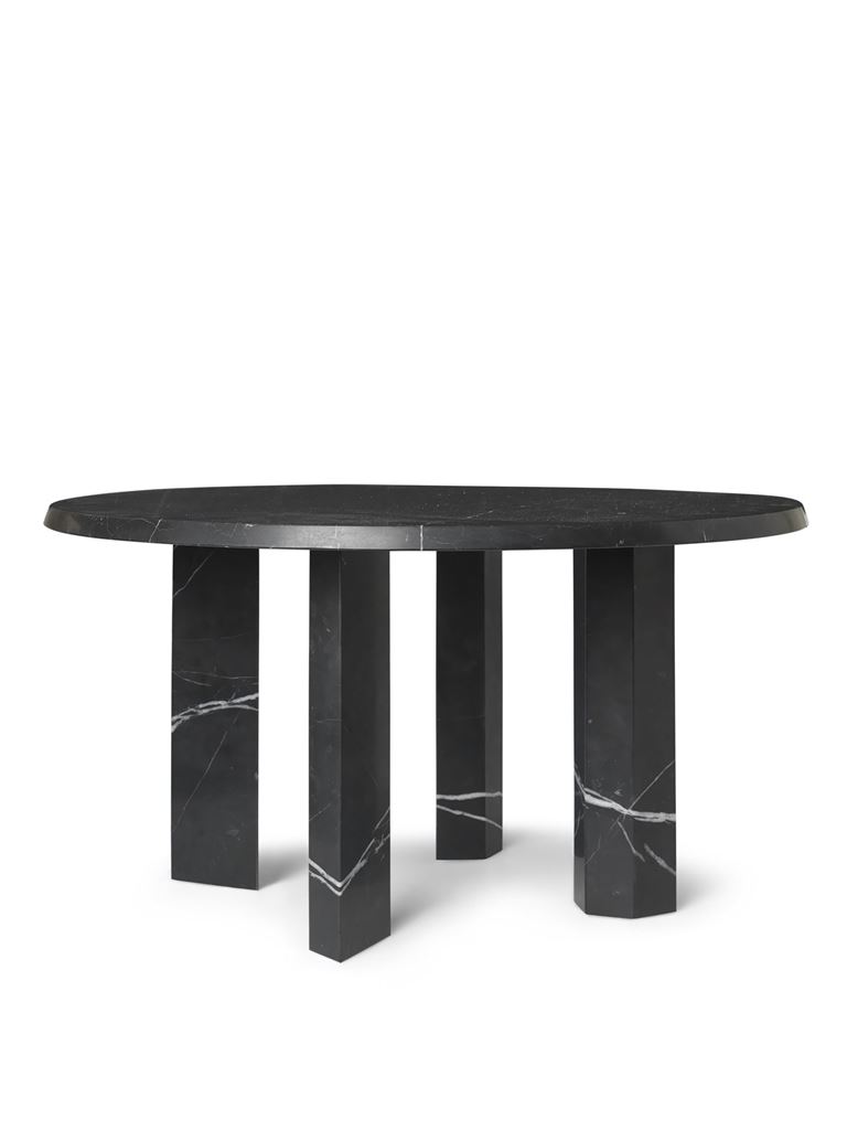 Bild von Ferm Living Taula Couchtisch H: 35 cm - Schwarz