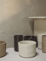 Bild von Ferm Living Cordtopf - Cremeweiß