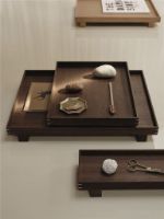 Bild von Ferm Living Bon Wooden Tray - X Small - Smoked Oak