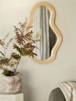 Bild von Ferm Living Teichspiegel - Mittel - Rattan - Natur