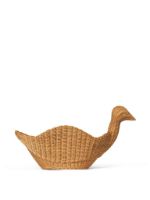 Bild von Ferm Living Bird Geflochtene Aufbewahrungsbox H: 40 cm - Natur