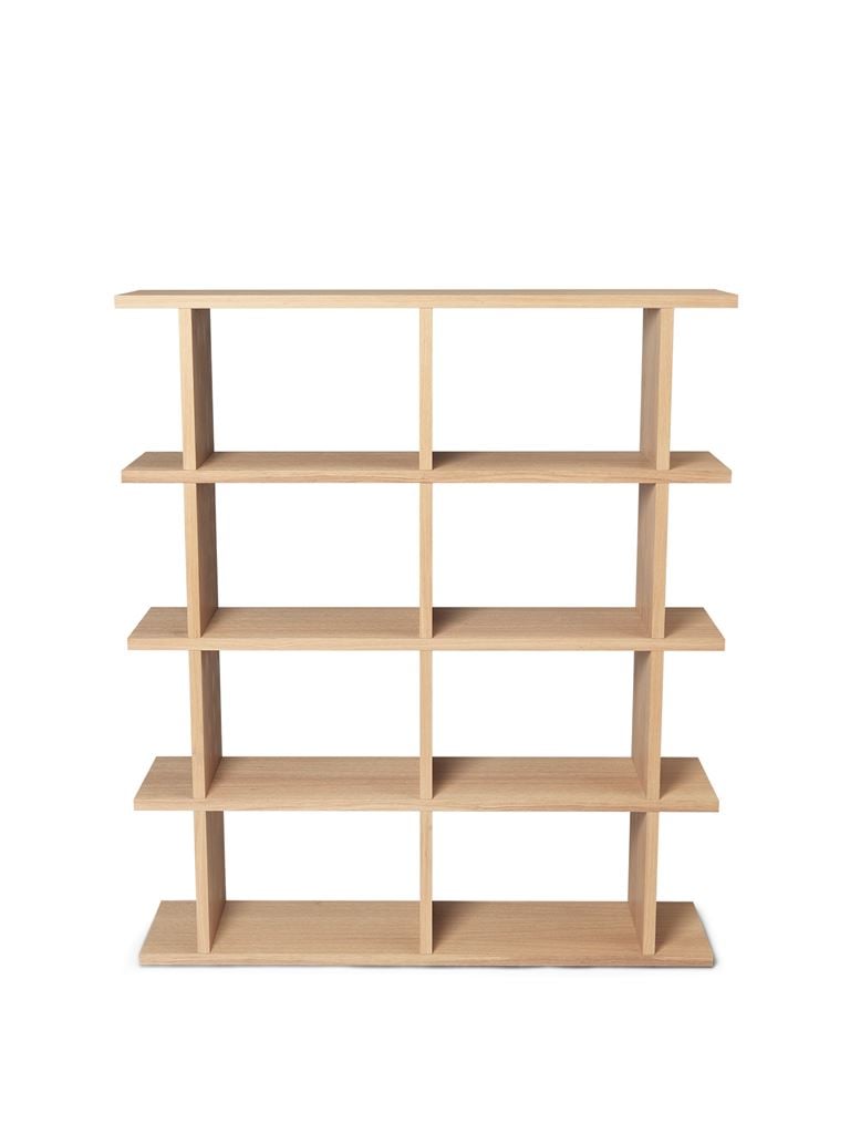 Bild von Ferm Living Kona Bücherregal 2x4 H: 141 cm - Natur