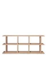 Bild von Ferm Living Kona Bücherregal 3x2 H: 72 cm - Natur