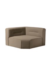 Bild von FDB Møbler L44 Eckmodulsofa 120x120 cm – Taupe VORBESTELLUNG: MITTE OKTOBER