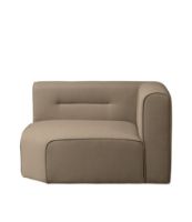 Bild von FDB Møbler L44 Eckmodulsofa 120x120 cm – Taupe VORBESTELLUNG: MITTE OKTOBER