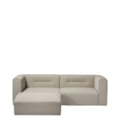 Bild von FDB Møbler L44 Pouf-Modul 102 x 98 cm – Beige VORBESTELLUNG: MITTE OKTOBER